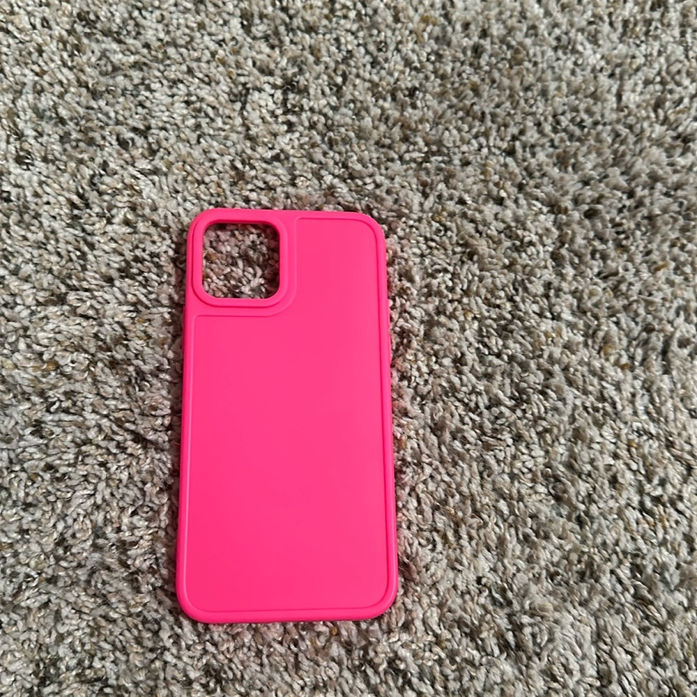 I phone 11 pro case pink